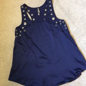COPY - Navy flowy tank